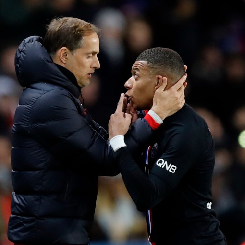Maak uw keuze in de voeten van Paris Saint coach Thomas Tuchel Maak uw keuze in de voeten van Paris Saint coach Thomas Tuchel